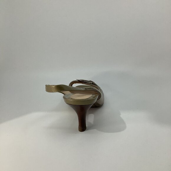 Cole Haan Golden Slingback Heels - Picture 3 of 8